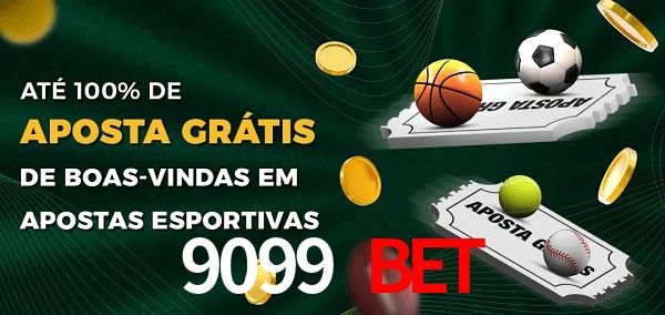 9099 bet Ate 100% de Aposta Gratis